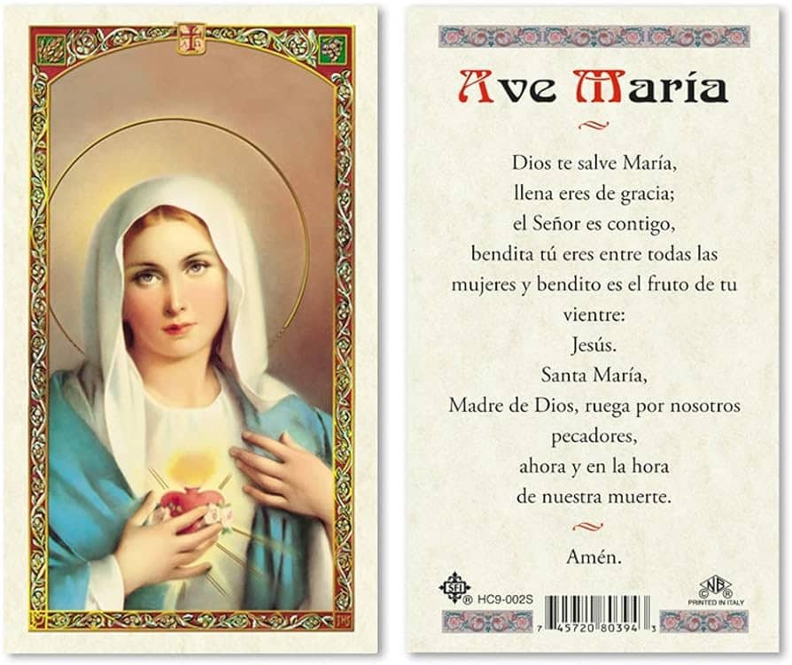 ave maria oracion