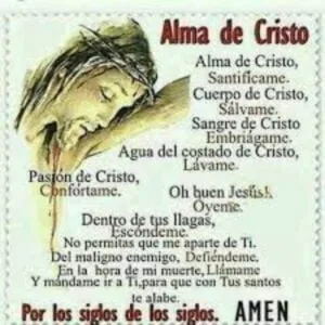 alma de cristo oracion