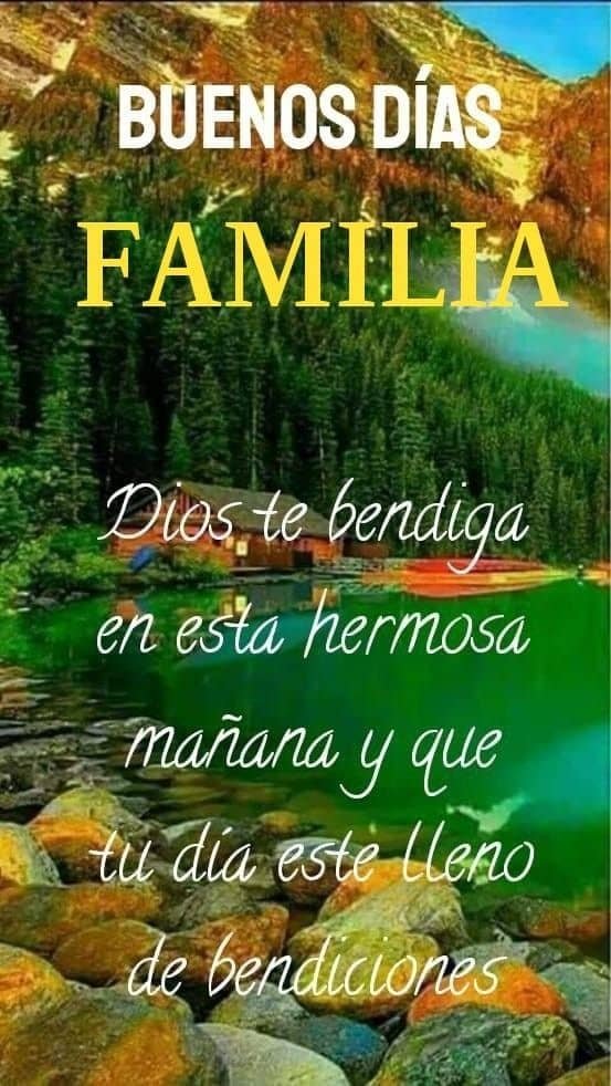 imagen de buenos días y bendiciones