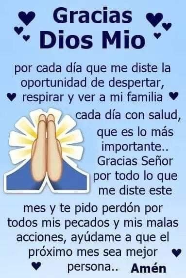 oracion de agradecimiento a dios padre