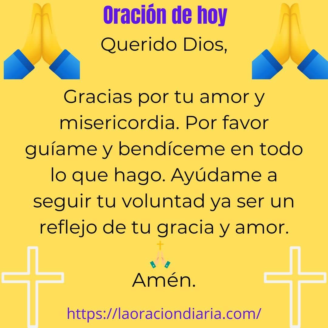 Oración diaria de hoy ⋆ La oración diaria