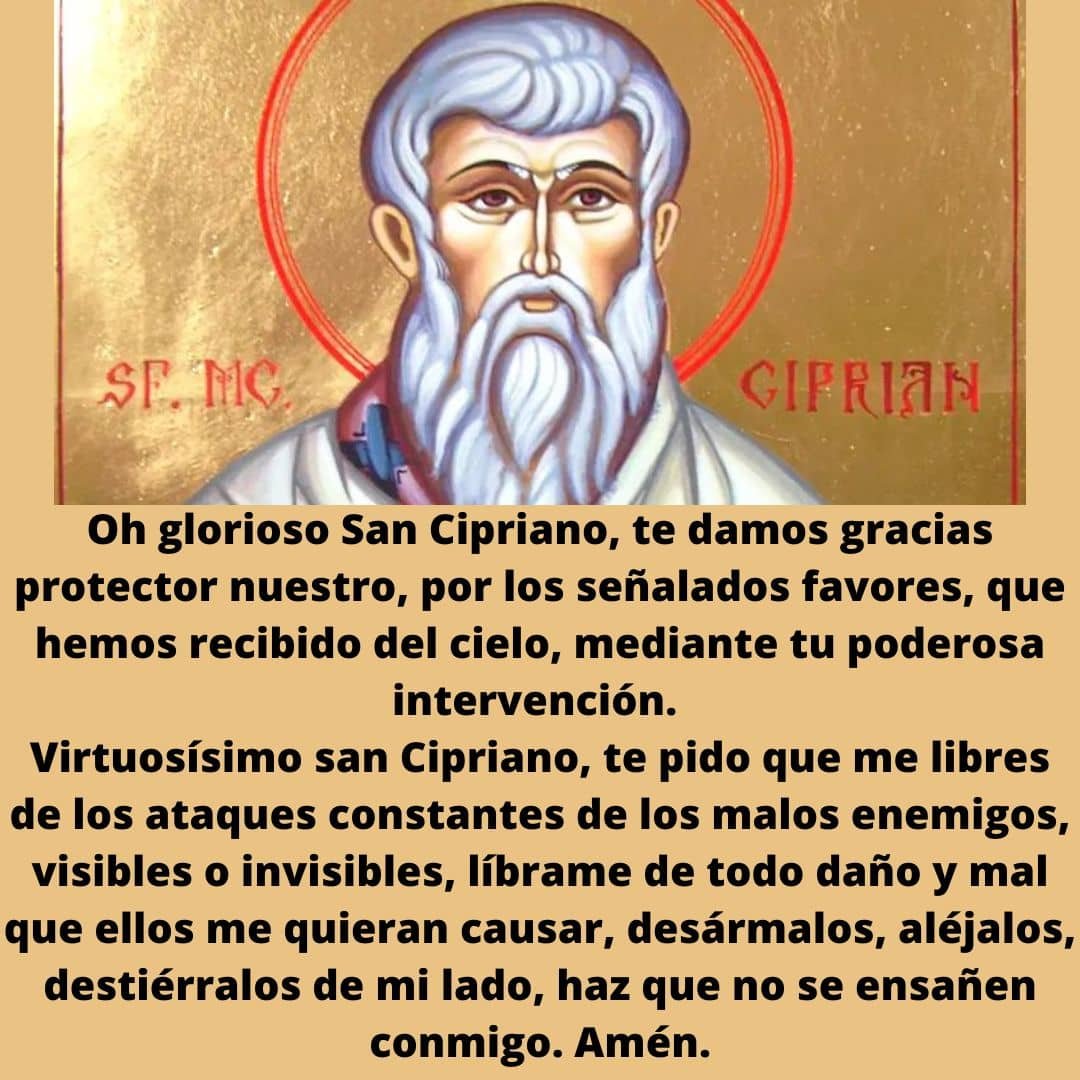 Oracion a San Cipriano para el Amor y la Unión de Parejas ⋆ La Oración ...