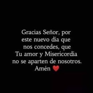 oracion para dar gracias por un nuevo dia