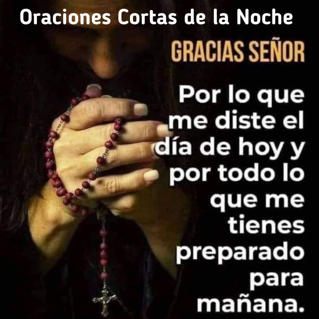 Oraciones Cortas de la Noche para Dormir en Paz ⋆ Tus Oraciones Diarias