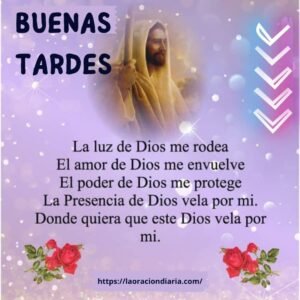 oracion de la tarde