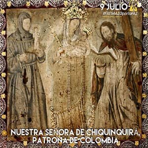 RETABLO DE NUESTRA SENORA DE CHIQUINQUIRA