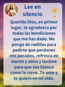 Oración para Empezar el Día☀️con la Bendición de Dios