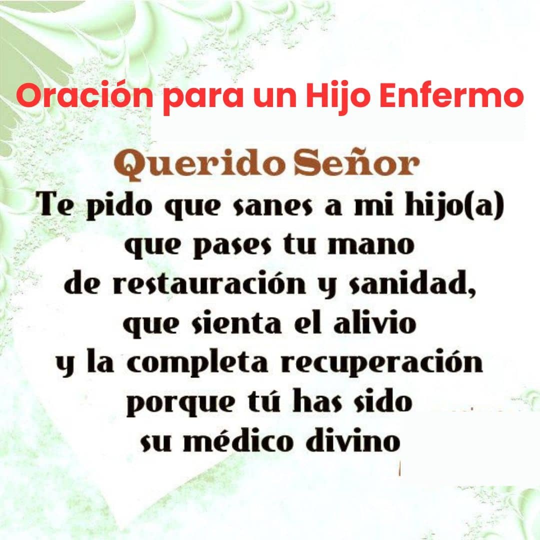 Oraciones por Sanidad y Milagros de los Enfermos ⋆ La Oración Diaria