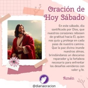 oracion hoy sabado