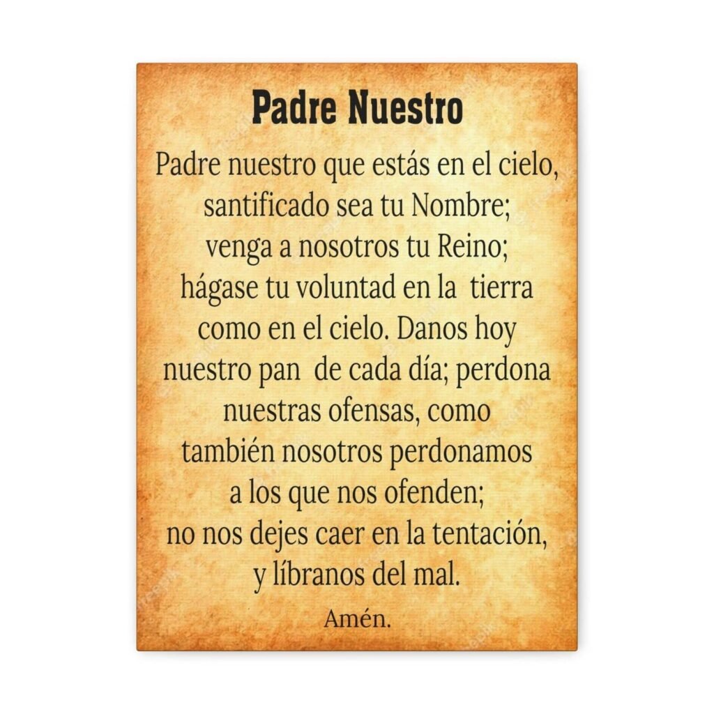 padre nuestro oracion