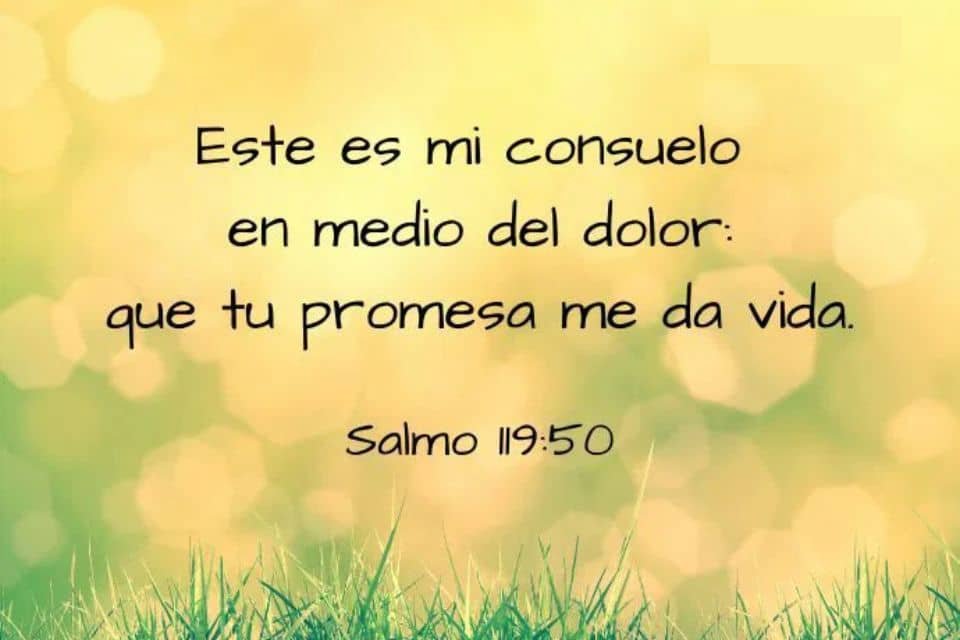 oración cristiana versiculos de consuelo