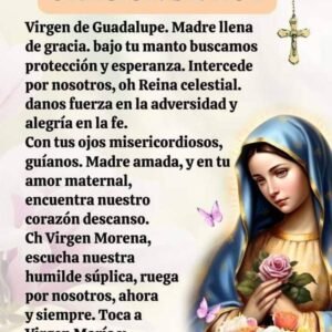 oracion virgen de guadalupe