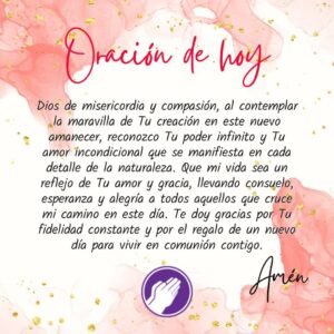 oracion de hoy