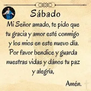 SABADO LA ORACION DIARIA