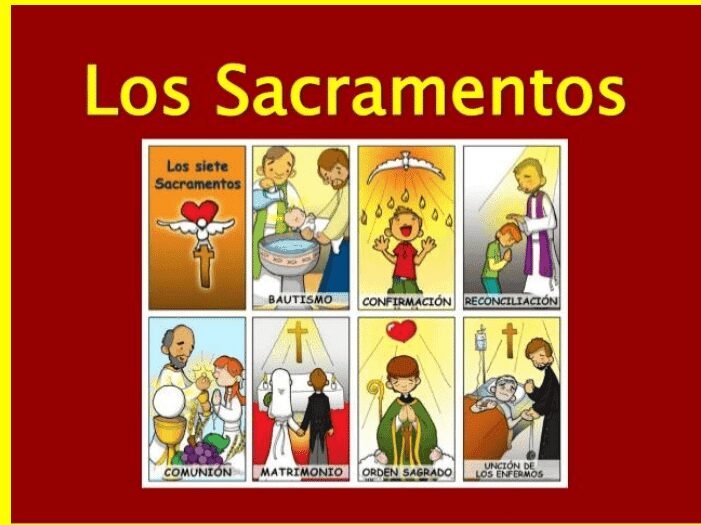 los 7 sacramentos de la iglesia