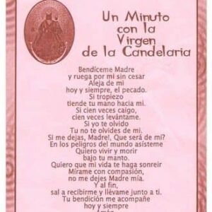 Oracion corta a la Virgen de la Candelaria