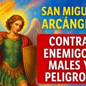 oración a san miguel arcángel contra enemigos males y peligros