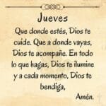 Oraciones Cortas para cada día de la semana ⋆ La Oración Diaria