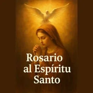 coronilla y rosario al Espiritu Santo