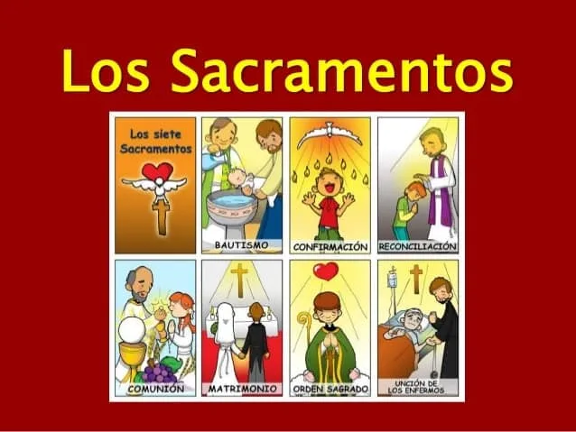 los siete sacramentos católicos para niños