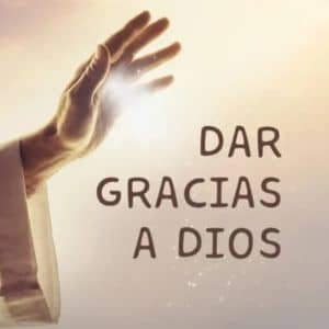 mano de dios y leyenda "dar gracias a dios"