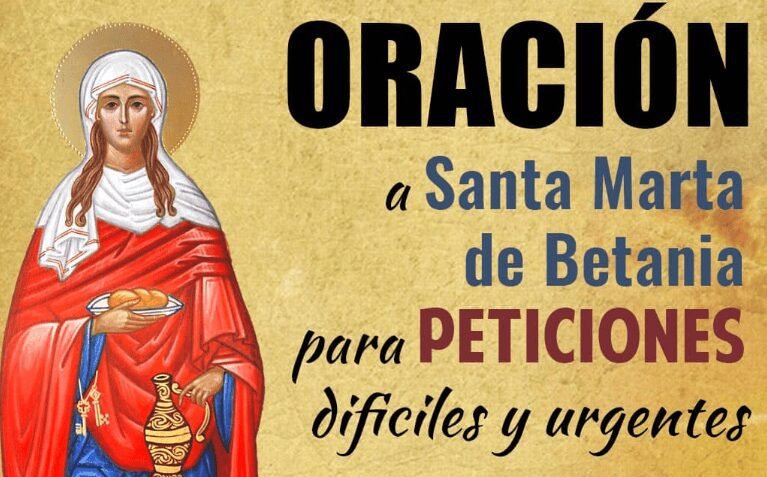 oracion a santa marta para casos imposibles y urgentes