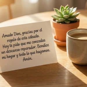 oracion sabado fin de semana