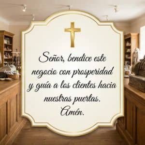 oración para bendecir mi negocio
